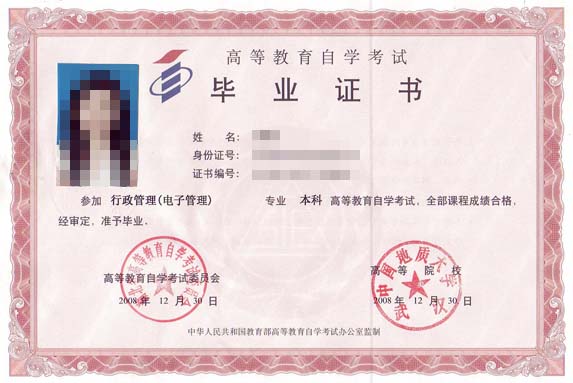 认证证书